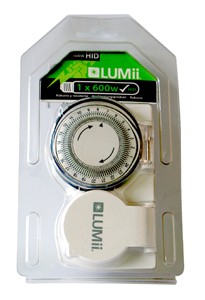 LUMii 24 Hour Timer - Heavy Duty Contactor Timer