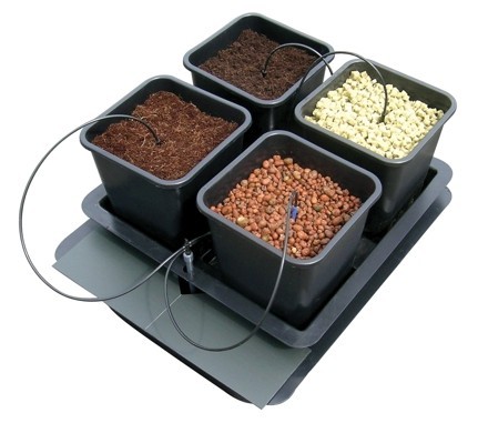 Wilma 4 Pot Kit Complete Aw140 (Home Hydro)
