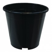 Round Black 3L Pot