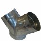 FRESH Y Connector - Equal 100mm (4") Metal